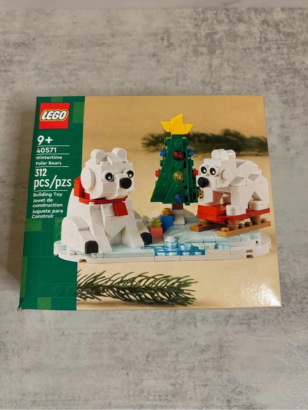 Lego Wintertime Polar Bears Set (#40571)
